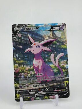 Fan-Art READ DISCRIPTION: HOLO PIKACHU Card PIKACHU Pokemon Card p1